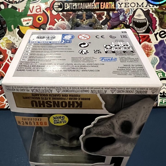 Funko Pop! Marvel #1049 Moon Knight Khonshu GITD (Box Lunch Exclusive) GLOW - Picture 6 of 7